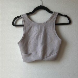 lululemon athletica Lavender Crop Top